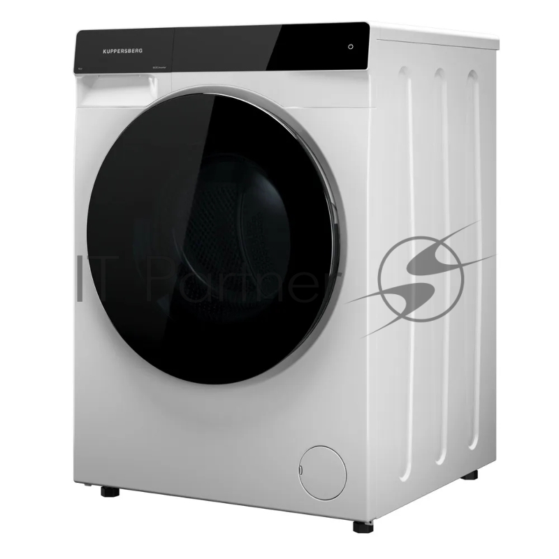 Стиральная машина KUPPERSBERG WM 590 W, High-Tech, загрузка 12 кг, 16 программ, 1200 об/мин. сенсорное управление, инверторный двигатель, функция пара, отложенный старт, самодиагностика, блокировка от детей, энергоэффективность А+++, цвет белый