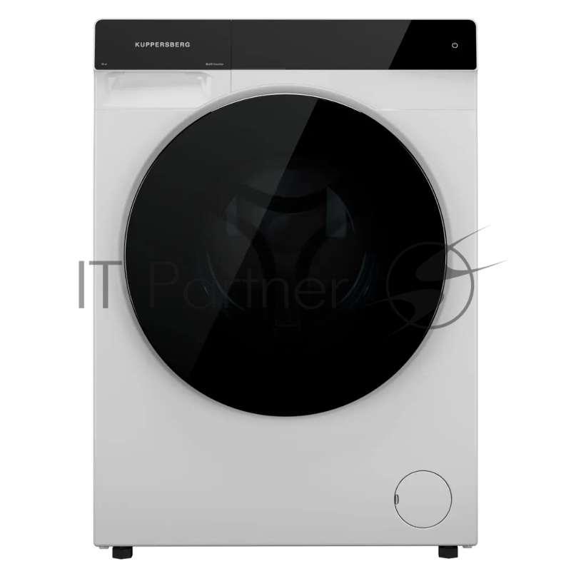 Стиральная машина KUPPERSBERG WM 590 W, High-Tech, загрузка 12 кг, 16 программ, 1200 об/мин. сенсорное управление, инверторный двигатель, функция пара, отложенный старт, самодиагностика, блокировка от детей, энергоэффективность А+++, цвет белый