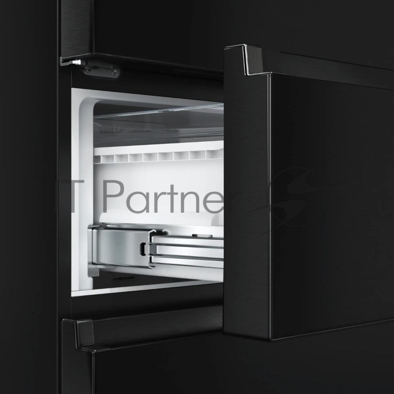 Холодильник Hisense RT641N4AF1 двухкамерный, черный, 366/169, морозилка снизу, Total No Frost