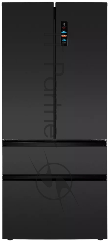 Холодильник Maunfeld MFF190NFDSB01 серый двухкамерный 330/168 л морозилка снизу, Total NoFrost, Side by Side