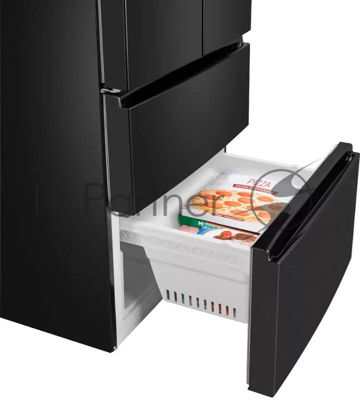 Холодильник Maunfeld MFF190NFDSB01 серый двухкамерный 330/168 л морозилка снизу, Total NoFrost, Side by Side