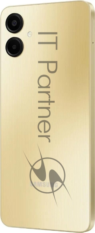 Смартфон Samsung SM-A065F Galaxy A06 128Gb 4Gb золотистый моноблок 3G 4G 2Sim 6.7 720x1600 Android 14 50Mpix 802.11 a/b/g/n/ac GPS GSM900/1800 GSM1900 TouchSc microSD max1024Gb