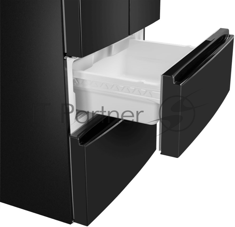 Холодильник Maunfeld MFF190NFDB01 черный двухкамерный 330/168 л морозилка снизу, Total NoFrost, Side by Side