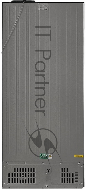 Холодильник Maunfeld MFF190NFDB01 черный двухкамерный 330/168 л морозилка снизу, Total NoFrost, Side by Side