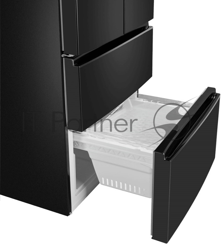 Холодильник Maunfeld MFF190NFDB01 черный двухкамерный 330/168 л морозилка снизу, Total NoFrost, Side by Side