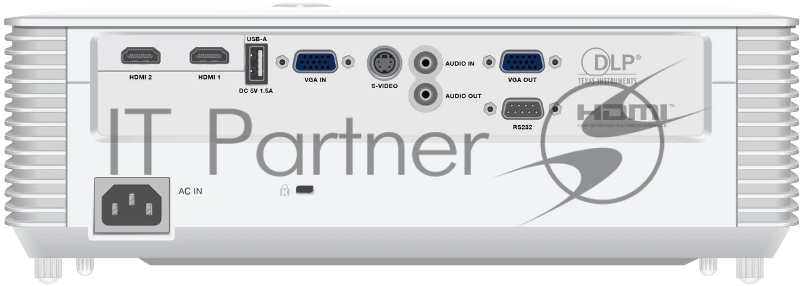Exell EXD203STW Проектор ламповый короткофокусный {DLP, 3600 lm, WXGA (1280x800), 30000:1}