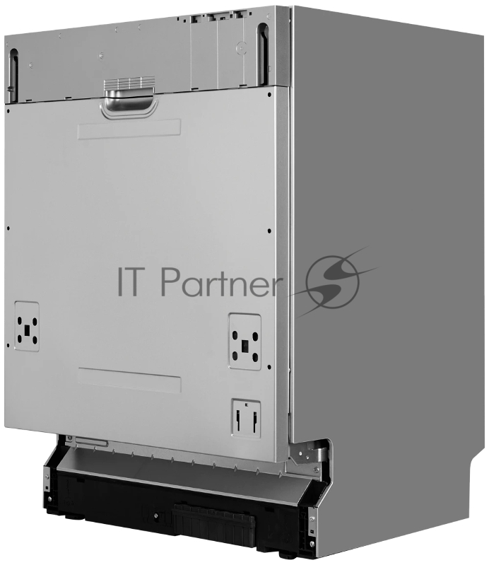 Встраиваемая посудомоечная машина MONSHER MD 6001, ширина 60 см, Количество корзин: 3, 12 комплектов посуды, Кнопочное управление, Отсрочка старта 1-24 часов, 5 программ: Авто, ЭКО, 90 мин, Самоочистка, Быстрая, Половинная загрузка, Индикаторы отсутс