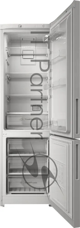 Холодильник Indesit ITR 4200 W белый двухкамерный 247/78л морозилка снизу