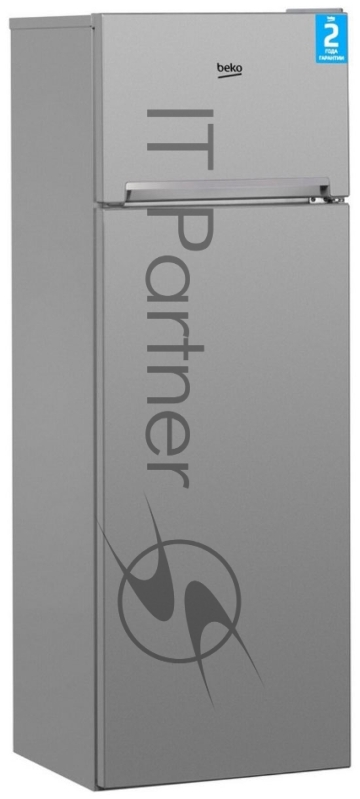Холодильник Beko DSMV5280MA0S серебристый двухкамерный 210/46л морозилка сверху, капельная система
