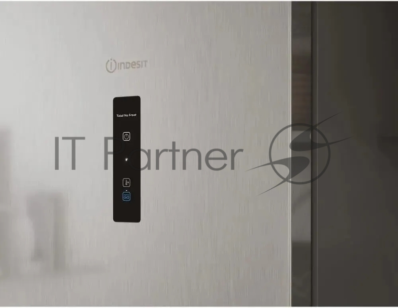 Холодильник Indesit ITS 5180 G серебристый двухкамерный 220/78л морозилка снизу, No Frost