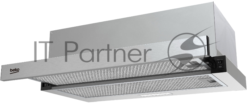 Вытяжка телескопическая Beko BHNT613R4CX нержавеющая сталь