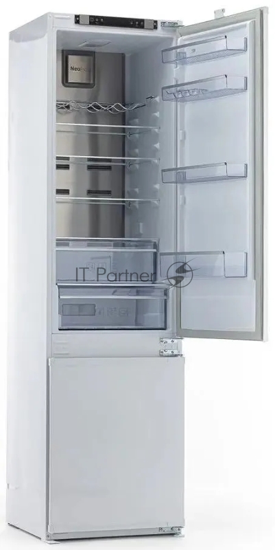 Встраиваемый холодильник Beko Diffusion BCNA306E2S двухкамерный белый