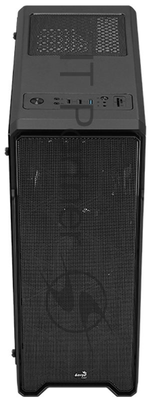 Компьютерный корпус Aerocool / Formula Ore Saturn FRGB-G-BK-v1 (2xUSB, 2xAudio, 0.5 мм,3x120 мм FAN, прозрачная стенка-закаленное стекло, ATX,