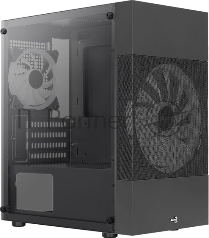 Компьютерный корпус Aerocool / Formula Atomic Lite-G-BK-v2 черный без БП mATX 1x120mm 2xUSB2.0 1xUSB3.0 audio