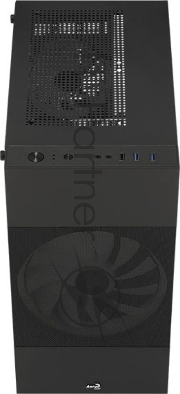 Компьютерный корпус Aerocool / Formula Atomic Lite-G-BK-v2 черный без БП mATX 1x120mm 2xUSB2.0 1xUSB3.0 audio