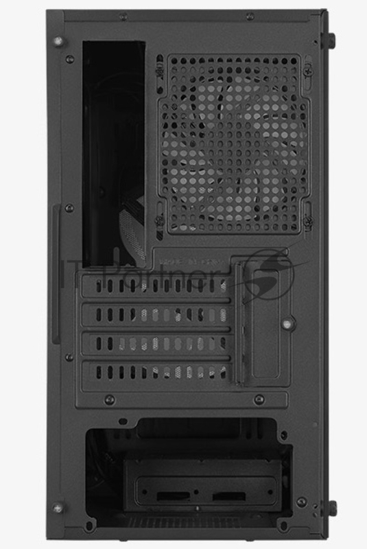 Компьютерный корпус Aerocool / Formula Atomic Lite-G-BK-v2 черный без БП mATX 1x120mm 2xUSB2.0 1xUSB3.0 audio