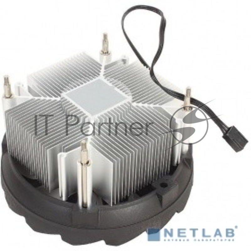 Кулер для процессора Aerocool / Formula BAS серебристый, 120 мм, алюминий, 1200 об/мин, 24 дБ, 3 pin, 100 Вт, 63 мм