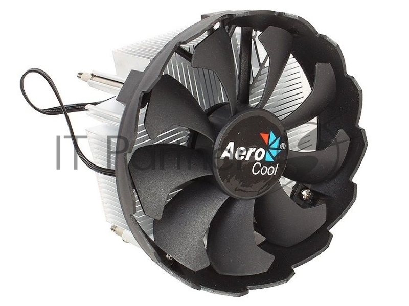 Кулер для процессора Aerocool / Formula BAS серебристый, 120 мм, алюминий, 1200 об/мин, 24 дБ, 3 pin, 100 Вт, 63 мм