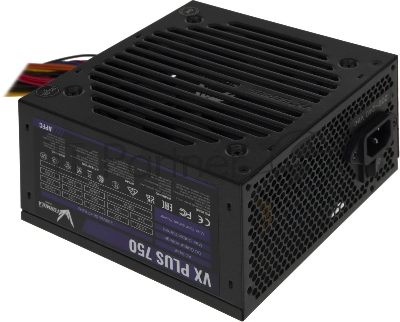 Блок питания Aerocool / Formula VX PLUS 750, 750Вт, 120мм, черный