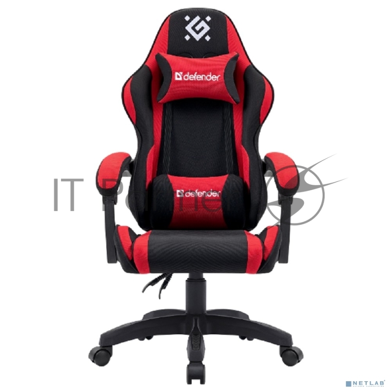 Кресло игровое Defender Expert Черн/Красный, класс 3, ткань