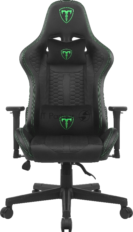 Кресло игровое Defender Nitro Черный, класс 4, PU, 2 подушки T