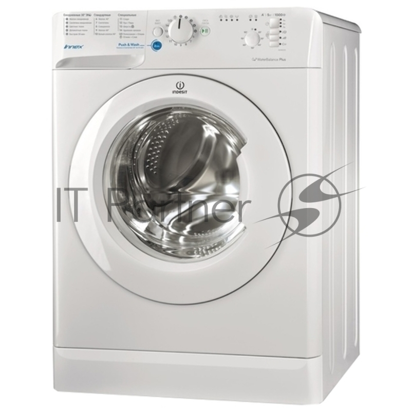 Стиральная машина Indesit BWSB 51051 белый, загрузка фронтальная 5 кг, 1000 об/мин., класс: А