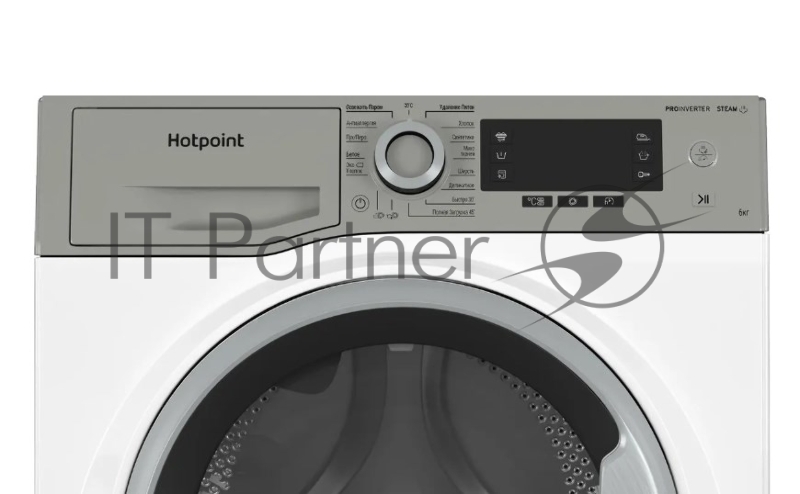 Стиральная машина HOTPOINT NSD 6239 SVE RU белый, загр. фронтальная макс.: 6 кг 1200 об/мин класс: А