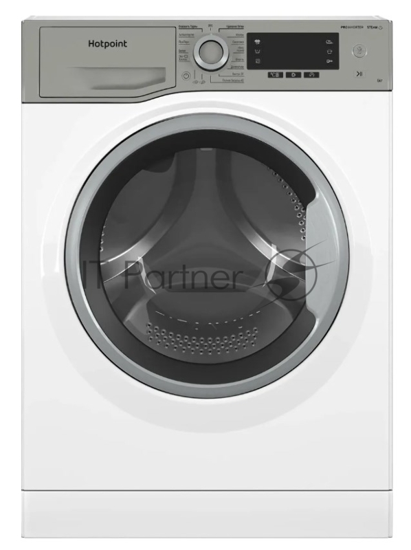 Стиральная машина HOTPOINT NSD 6239 SVE RU белый, загр. фронтальная макс.: 6 кг 1200 об/мин класс: А