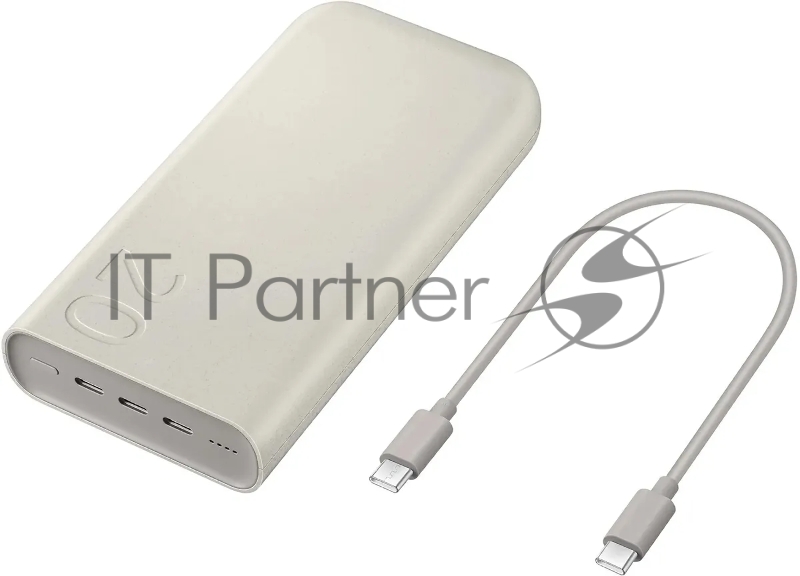 Мобильный аккумулятор Samsung EB-P4520 20000mAh PD3.0 45W 4A 3xUSB-C бежевый (EB-P4520XUEGRU)