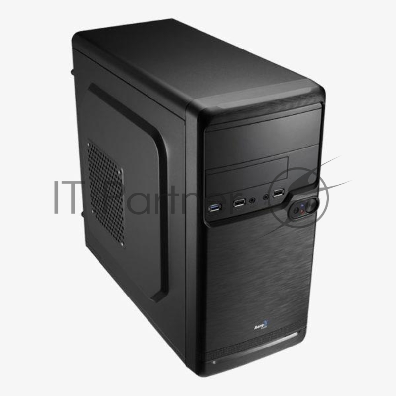 Корпус Aerocool / Formula Qs-182 черный без БП mATX 2x120mm 2xUSB2.0 1xUSB3.0 audio