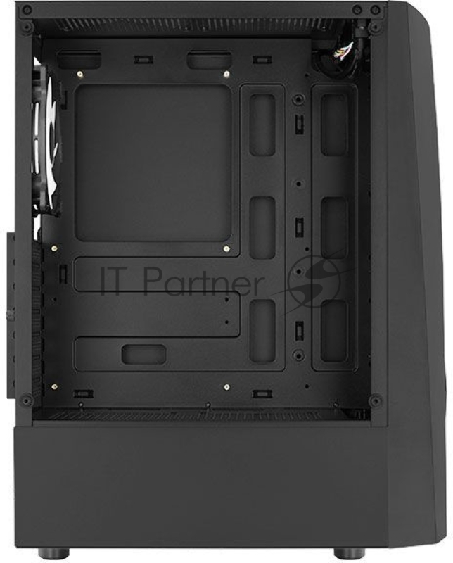 Корпус Aerocool / Formula Wave-G-BK-v2 черный без БП mATX 3x120mm 1xUSB2.0 2xUSB3.0 audio