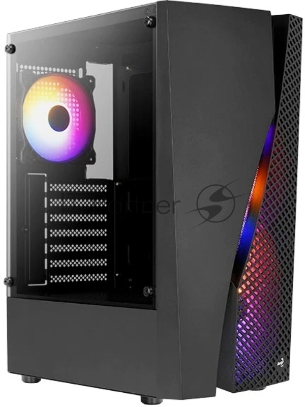 Корпус Aerocool / Formula Wave-G-BK-v2 черный без БП mATX 3x120mm 1xUSB2.0 2xUSB3.0 audio