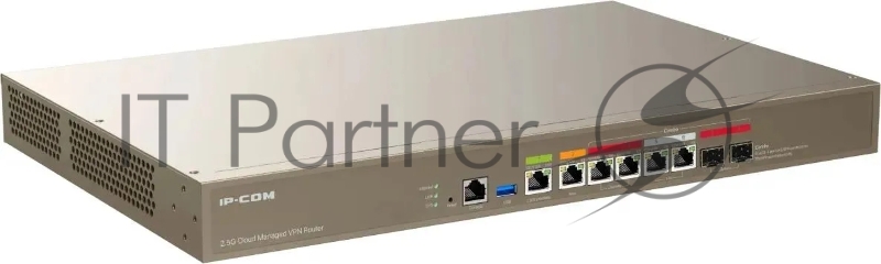 IP-COM M50-F 8-ми портовый высокоуровневый маршрутизатор 2,5Гбит c 2-мя SFP портами