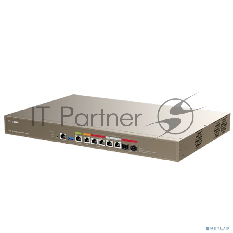 IP-COM M50-F 8-ми портовый высокоуровневый маршрутизатор 2,5Гбит c 2-мя SFP портами