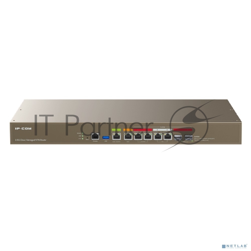 IP-COM M50-F 8-ми портовый высокоуровневый маршрутизатор 2,5Гбит c 2-мя SFP портами