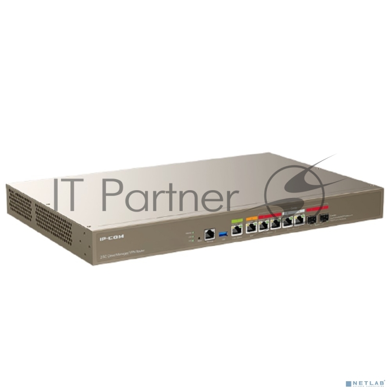 IP-COM M50-F 8-ми портовый высокоуровневый маршрутизатор 2,5Гбит c 2-мя SFP портами