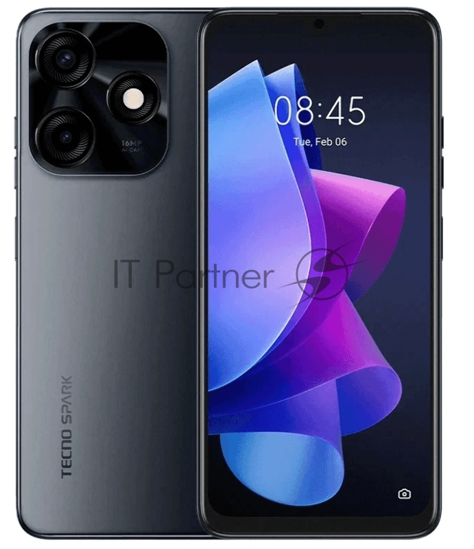 Смартфон Tecno KI5m SPARK 10C 128+4 Meta Black, 6.56 20:9 1612 x 720,1,6 ГГц, 8 Core, 4GB RAM, 128GB, up to 1TB flash, 16 Мп/8Мп,2 Sim,2G,3G,LTE, BTv5.0, WiFi 802.11 a/b/g/n/ac,NFC,GPS/AGPS,GLONAS 5000mAh, Android S, 163,84 мм