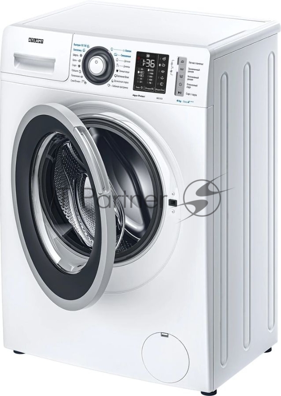 Стиральная машина Атлант СМА 80С1213-01 белый, загрузка фронтальная 8 кг, 1200 об/мин., класс: А+++.