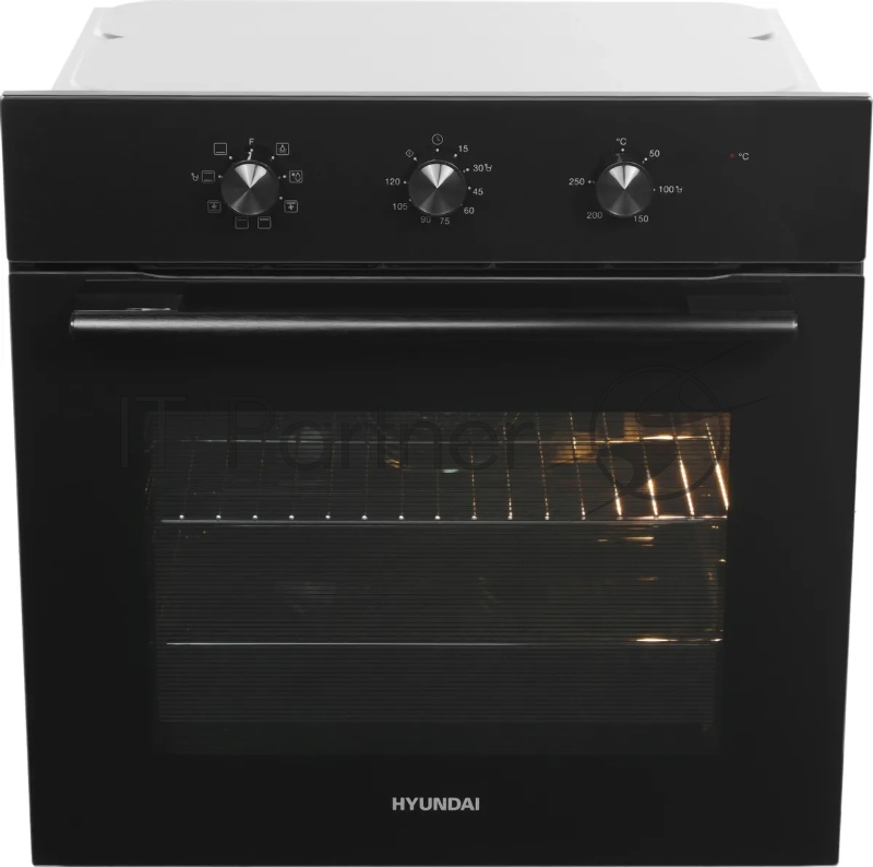 Духовой шкаф Электрический Hyundai HEO 6635 BG черный