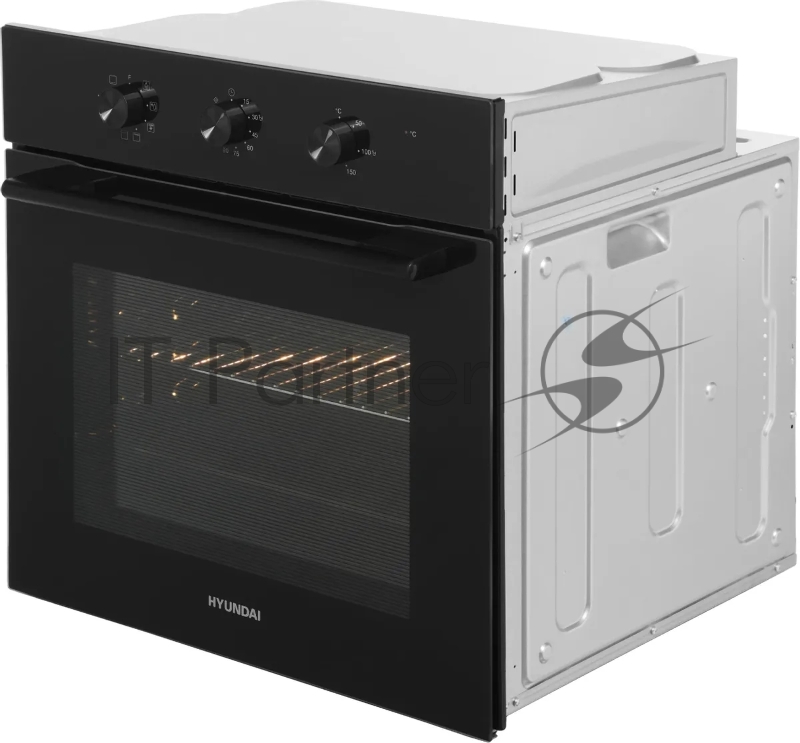 Духовой шкаф Электрический Hyundai HEO 6635 BG черный