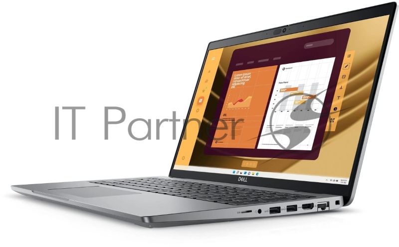 Ноутбук Dell Latitude 5550 Core Ultra 5 135U 16Gb SSD512Gb Intel Graphics 15.6 WVA FHD (1920x1080) Linux grey WiFi BT Cam (5550-5150)