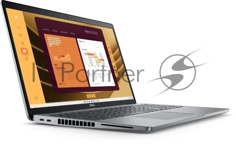 Ноутбук Dell Latitude 5550 Core Ultra 5 135U 16Gb SSD512Gb Intel Graphics 15.6 WVA FHD (1920x1080) Linux grey WiFi BT Cam (5550-5150)