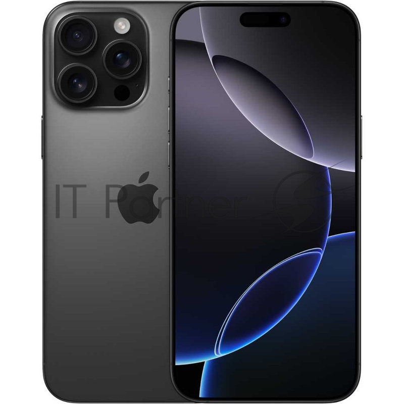 Смартфон Apple iPhone 16 Pro Max, 8/256Gb, черный титан