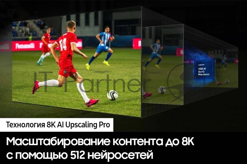 Телевизор Samsung QE75QN900DUXRU Series 9 черный/нержавеющая сталь QLED 75 8K Ultra HD 120Hz DVB-T2 DVB-C DVB-S2 USB WiFi Smart TV (RUS)