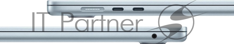 Ноутбук Apple MacBook Air A3241 M4 10 core 16Gb SSD512Gb/10 core GPU 15.3 Liquid Retina (2880x1864) macOS lt.blue WiFi BT Cam (MC7C4HN/A)