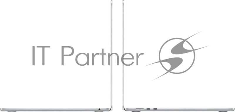 Ноутбук Apple MacBook Air A3241 M4 10 core 16Gb SSD512Gb/10 core GPU 15.3 Liquid Retina (2880x1864) macOS silver WiFi BT Cam (MW1H3HN/A)