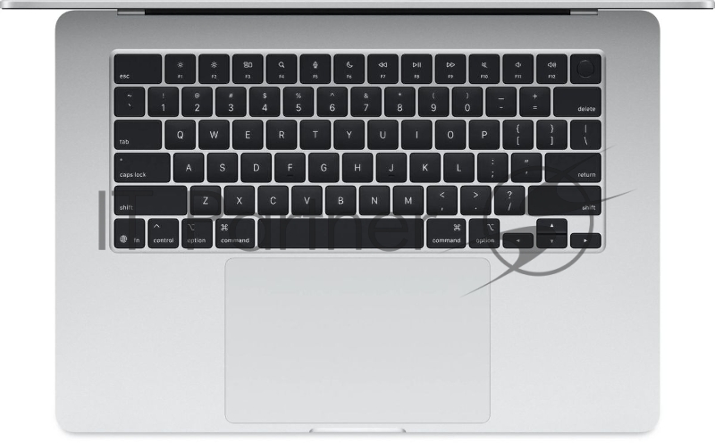 Ноутбук Apple MacBook Air A3241 M4 10 core 16Gb SSD512Gb/10 core GPU 15.3 Liquid Retina (2880x1864) macOS silver WiFi BT Cam (MW1H3HN/A)