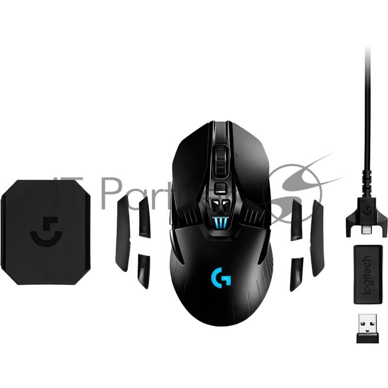 Мышь Logitech G903 LightSpeed Hero черный оптическая 25600dpi беспров. USB2.0 9but (910-005674)