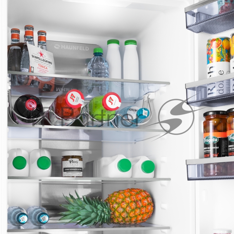 Встраиваемый холодильник Maunfeld MBF19354NFWGR LUX Inverter