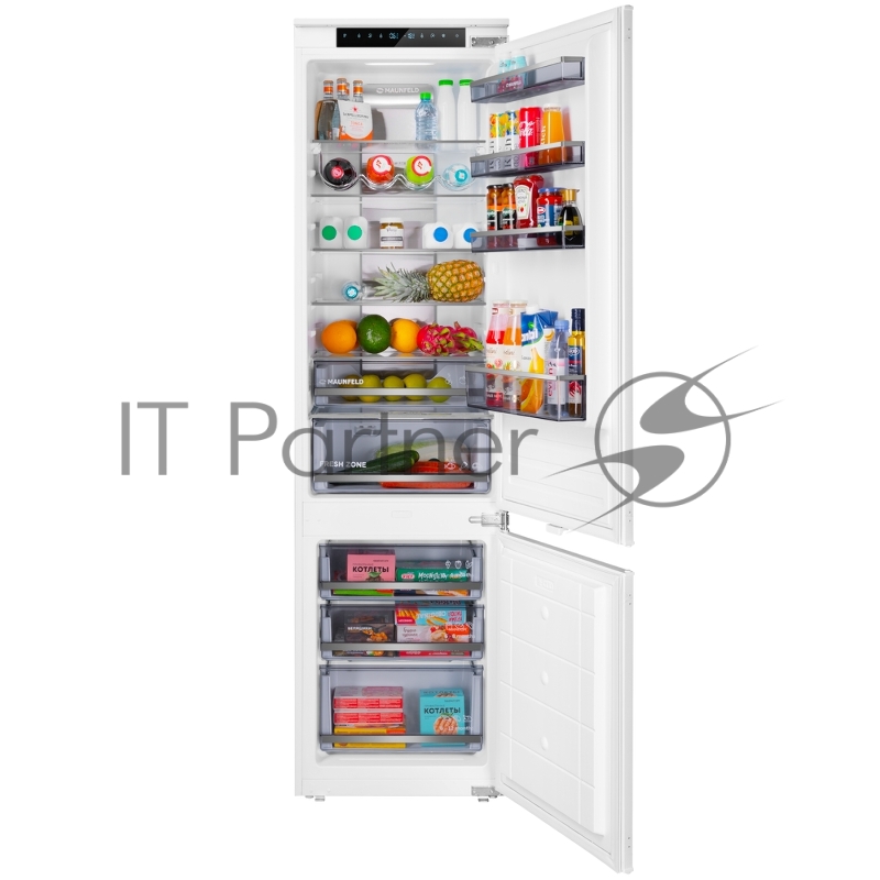 Встраиваемый холодильник Maunfeld MBF19354NFWGR LUX Inverter